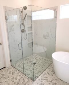 curbless shower raleigh nc