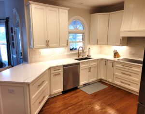CNC Cabinets in Sleek White