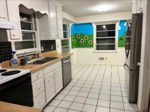 Before the kitchen remodel